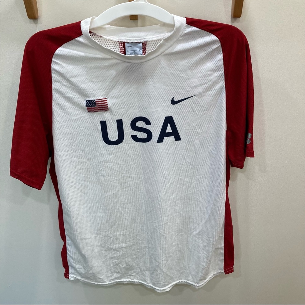 Nike Team USATF Running Shirt, men’s medium